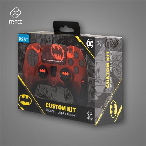 Kit FR-Tec Custom Kit para DualSense PS5 - Capa de Silicone + Grips - Batman Online Hot Sale