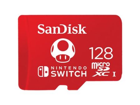 Cartão de Memória Sandisk MicroSD 128GB Nintendo Switch Supply