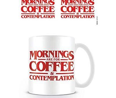 Caneca Stranger Things: Coffee & Contemplation Hot on Sale