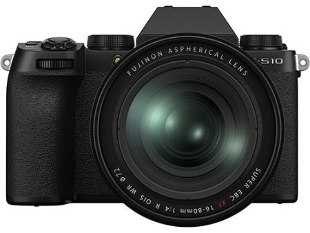 Máquina Fotográfica Mirrorless Fujifilm X-S10 + XF 16-80mm f 4 R OIS WR Hot on Sale