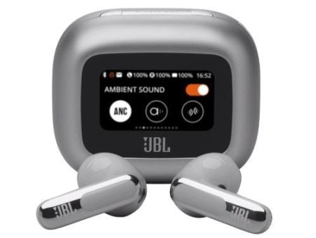 Auriculares True Wireless Bluetooth JBL Live Flex - Prateado Online Hot Sale