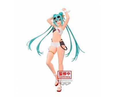 Figura Racing Miku 2023: Hatsune Miku Tropical 20cm - Banpresto Supply