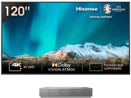 Videoprojetor Hisense 120L5HA 120  Ultra HD 4K Laser Smart TV Soft Screen Cheap