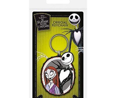 Porta-Chaves de Borracha Nightmare Before Christmas: Jack & Sally For Discount