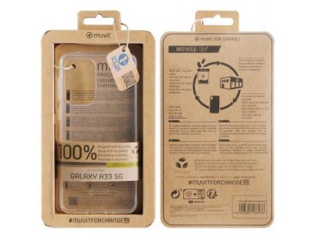 Capa Muvit Samsung A33 5G - Transparente For Cheap