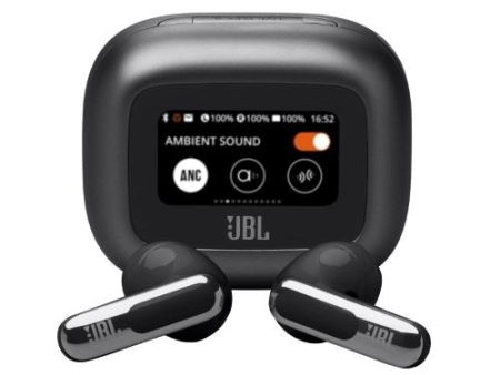 Auriculares True Wireless Bluetooth JBL Live Flex - Preto Fashion