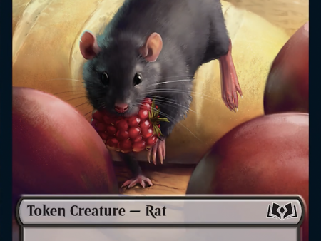 Rat    Food (0012) Double-Sided Token [Wilds of Eldraine Tokens] Discount