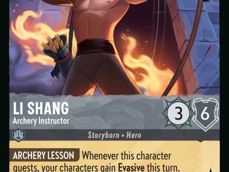 Li Shang - Archery Instructor (187 204) [Rise of the Floodborn] For Cheap