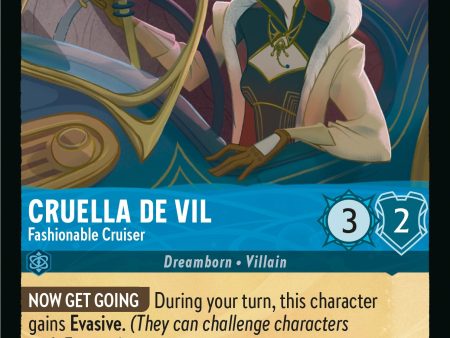 Cruella De Vil - Fashionable Cruiser (144 204) [Rise of the Floodborn] For Sale