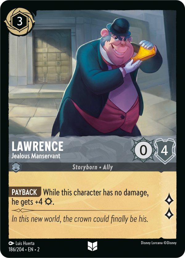 Lawrence - Jealous Manservant (186 204) [Rise of the Floodborn] For Discount