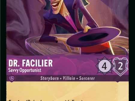 Dr. Facilier - Savvy Opportunist (38 204) [Rise of the Floodborn] For Discount