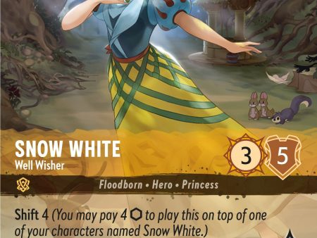 Snow White - Well Wisher (Enchanted) (206 204) [Rise of the Floodborn] Discount