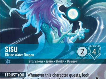 Sisu - Divine Water Dragon (Enchanted) (214 204) [Rise of the Floodborn] For Cheap