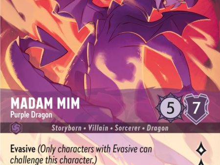 Madam Mim - Purple Dragon (Enchanted) (208 204) [Rise of the Floodborn] Online Sale