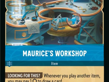 Maurice s Workshop (168 204) [Rise of the Floodborn] For Sale