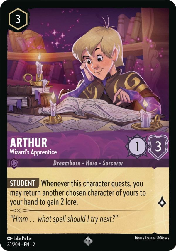 Arthur - Wizard s Apprentice (35 204) [Rise of the Floodborn] For Cheap