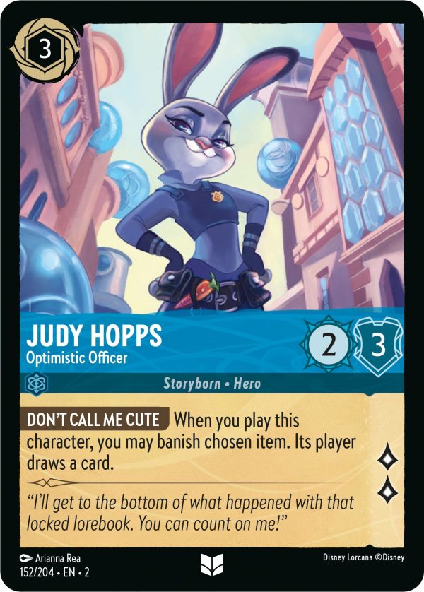 Judy Hopps - Optimistic Officer (152 204) [Rise of the Floodborn] Hot on Sale