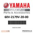 Yamaha - Plate, epa 1(non california) - 60V-2179V-20-00 Cheap