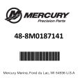 Mercury - 400 14.63lh33 15r - 48-8M0187141 Discount