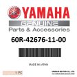 Yamaha - Graphic, side 2 - 60R-42676-11-00 Discount