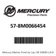 Mercury - Belt synchronous - 57-8M0066454 Fashion