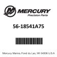 Mercury - Anchor pin kit - 56-18541A75 Discount