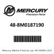 Mercury - 400 14.63rh36 18r - 48-8M0187190 Cheap