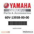 Yamaha - Pipe - 60V-13938-00-00 Fashion