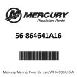 Mercury - Bag assy-transom - 56-864641A16 Cheap