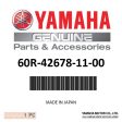 Yamaha - Graphic, rear - 60R-42678-11-00 Online now