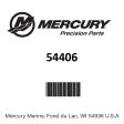 Mercury - Bellows assy - 54406 For Discount