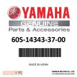 Yamaha - Jet, main (#73) - 60S-14343-37-00 Fashion