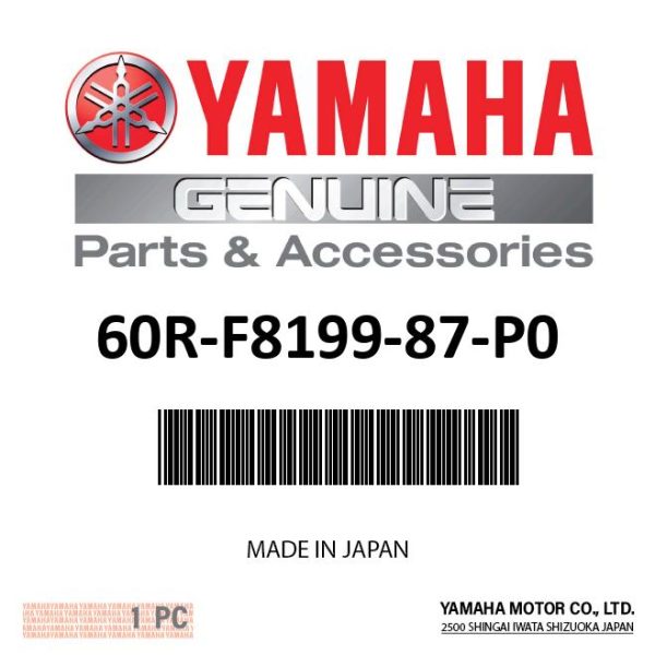 Yamaha - Manual,owner s - 60R-F8199-87-P0 on Sale